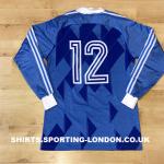 1989 GOALKEEPER SHIRT BACK