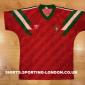 1991 - 1992  Portugal National Team Front 