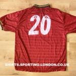1995 PORTUGAL MAIN SHIRT BACK