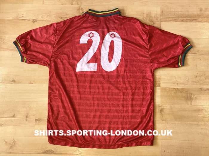 1995 PORTUGAL MAIN SHIRT BACK