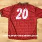 1995 PORTUGAL MAIN SHIRT BACK