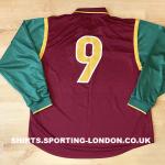 1998 - 1998 PORTUGAL HOME SHIRT BACK