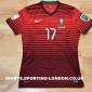 2014 PORTUGAL HOME SHIRT FRONT