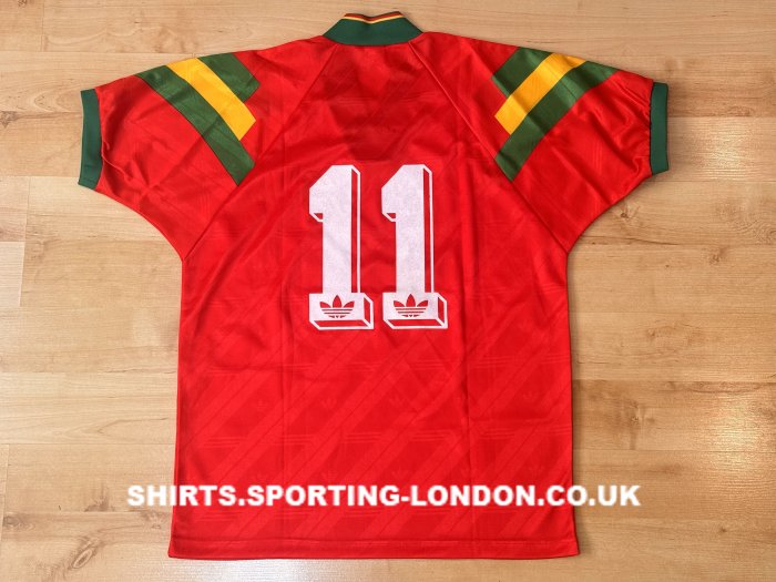 1992 - 1994 PORTUGAL MAIN SHIRT BACK