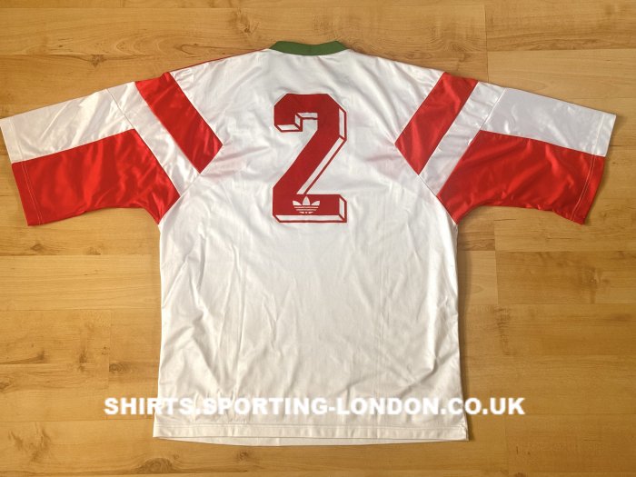 1989 - 1992 PORTUGAL AWAY SHIRT BACK