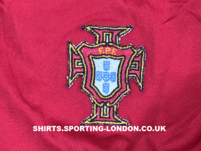 1976-79 PORTUGAL HOME SHIRT FPF CREST