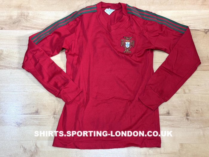 1976-79 PORTUGAL HOME SHIRT FPF FRONT