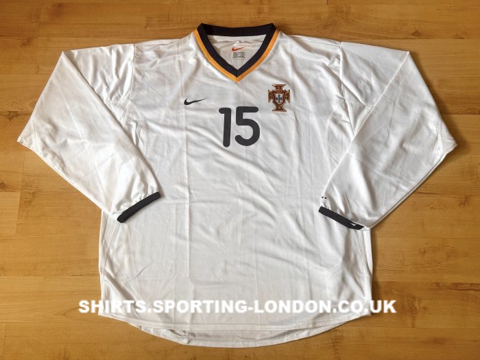 2001 PORTUGAL AWAY SHIRT FRONT