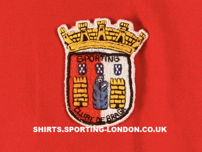 SPORTING CLUBE DE BRAGA HOME 1978 - CREST